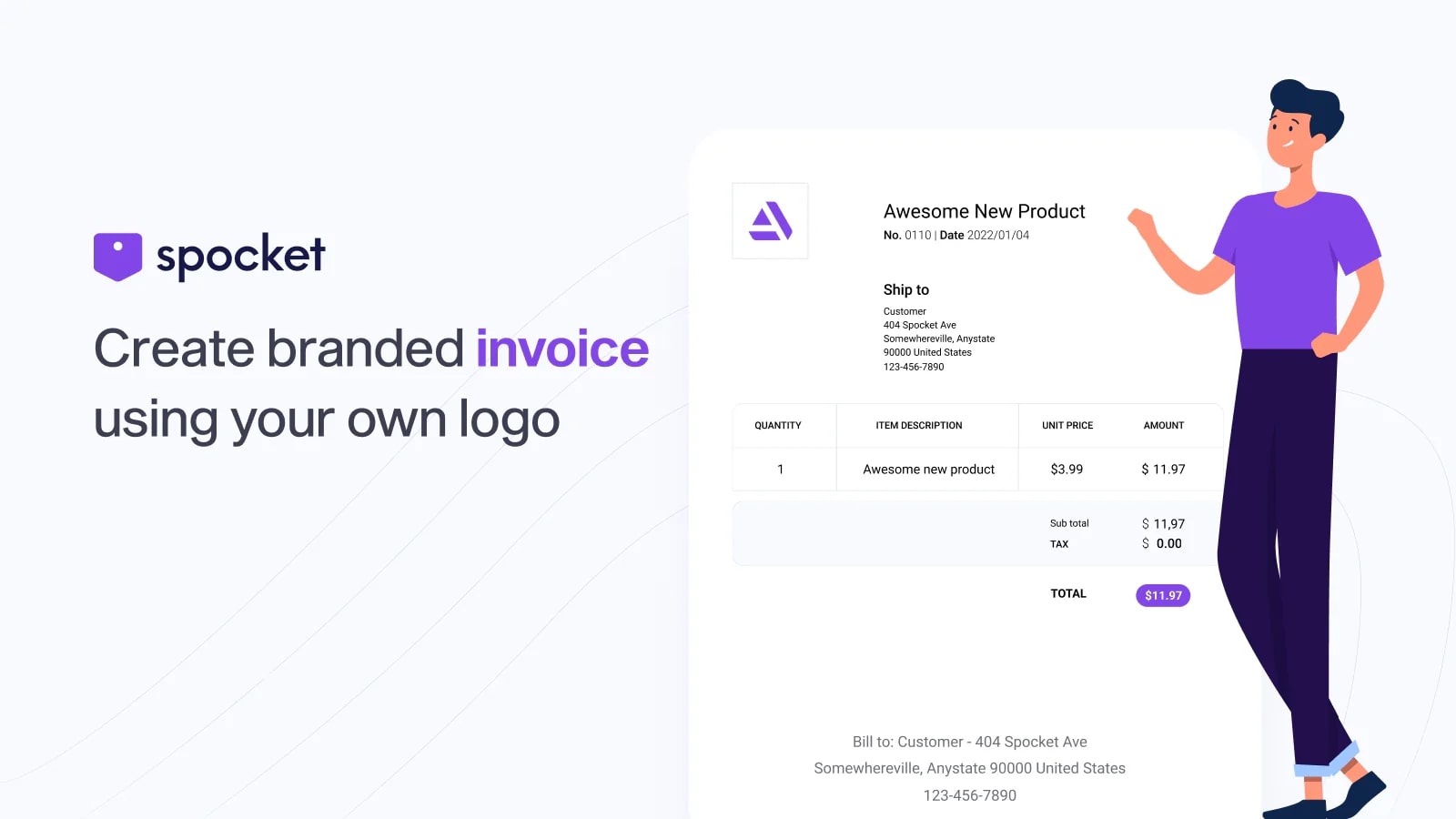 Branded invoicing